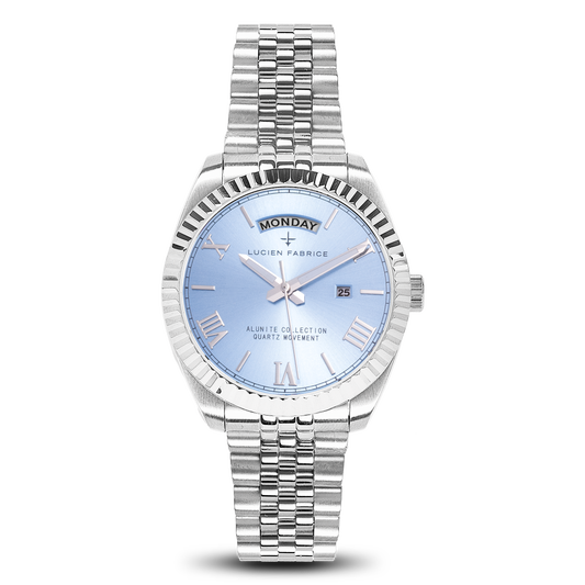 Alunite Silver Sky Watches | Lucien Fabrice