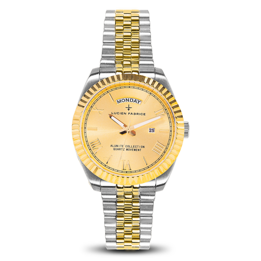 Alunite Silver Gold Watches | Lucien  Fabrice