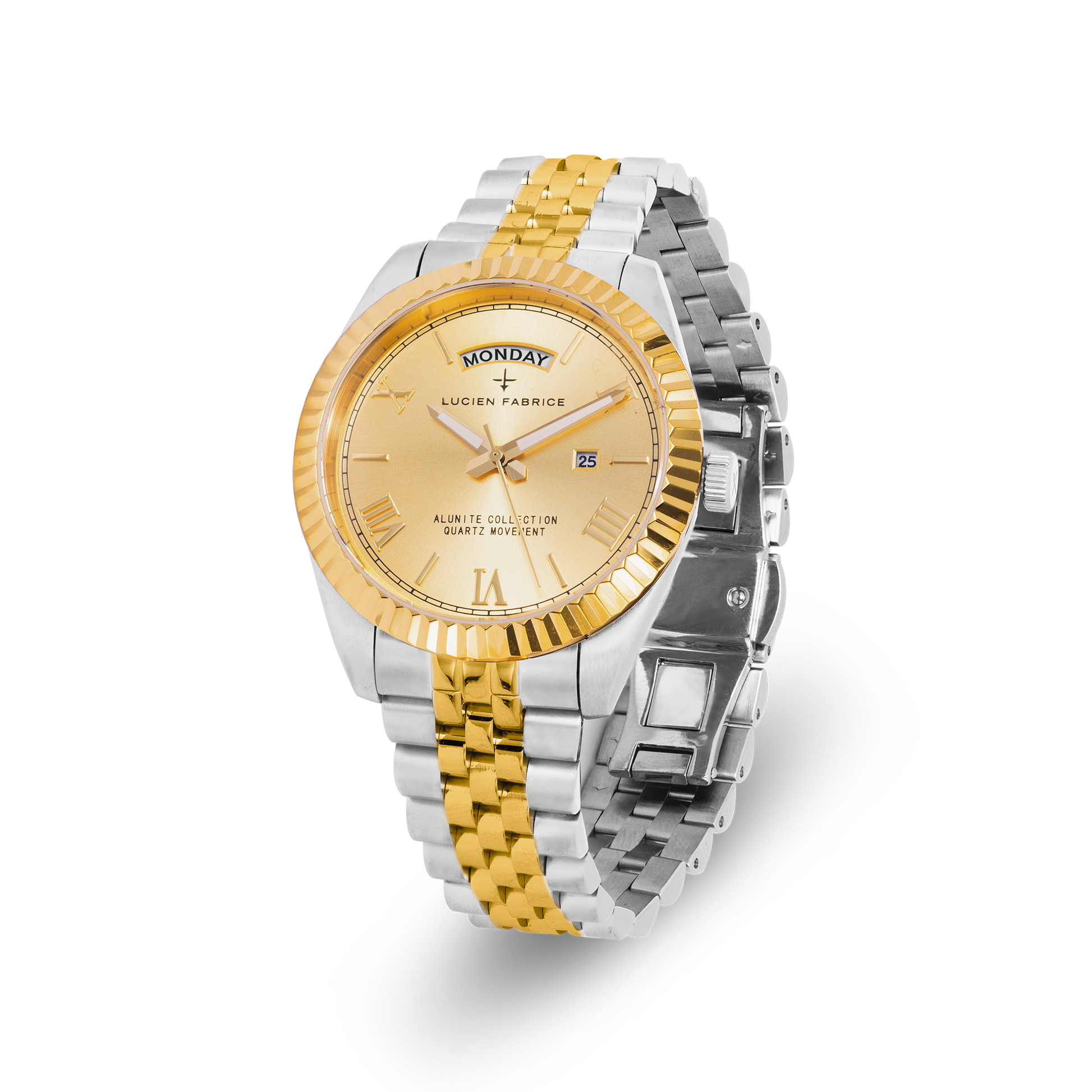 Alunite Silver Gold Watches | Lucien  Fabrice