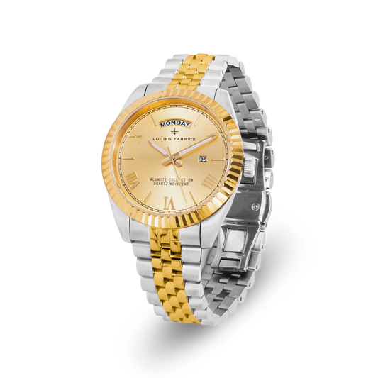 Alunite Silver Gold Watches | Lucien  Fabrice