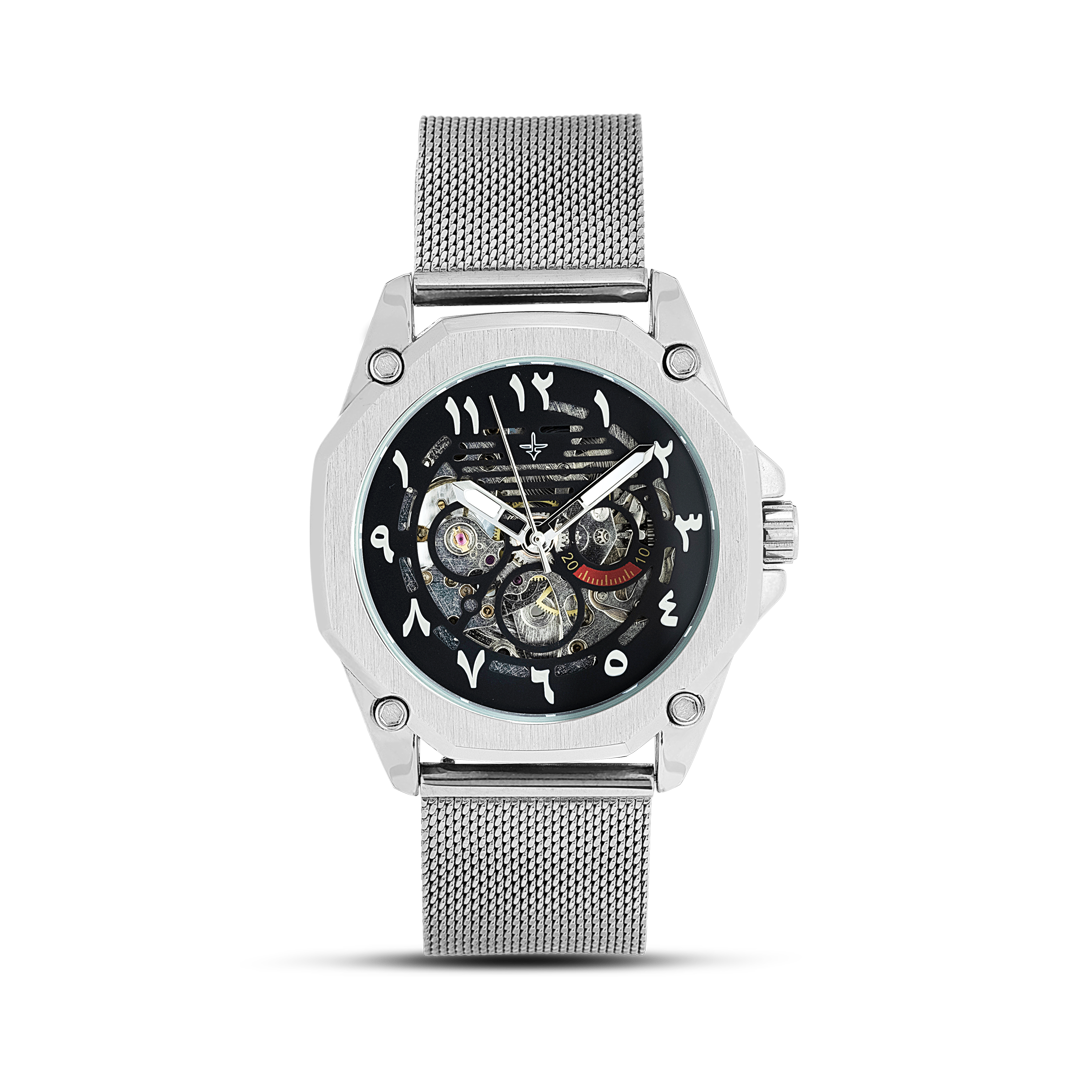 Zircon Amir Silver Watches | Lucien Fabrice